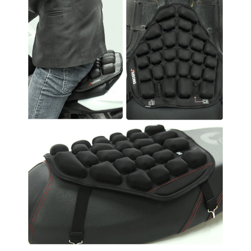 Air Inflatable Seat Cushion - Waterproof Comfortable for Electric Motorcycle Bike Scooter Car