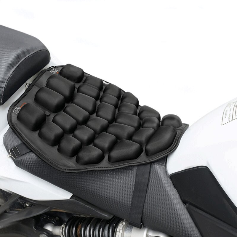 Air Inflatable Seat Cushion - Waterproof Comfortable for Electric Motorcycle Bike Scooter Car