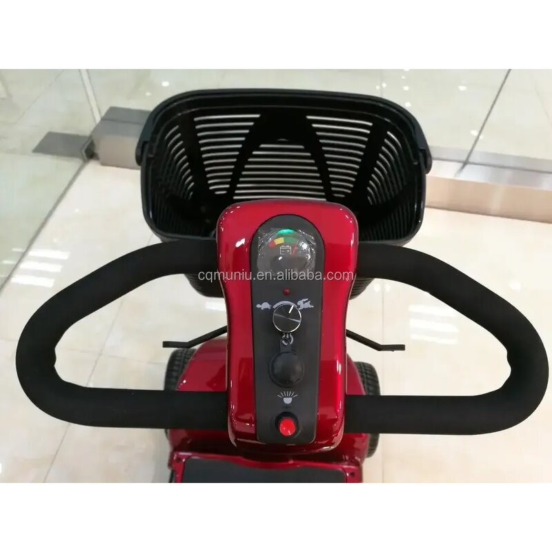 Handicapped Electric Scooter - 4-Wheel 24V 250W Motor 20AH Battery 20Km Range for Senior Adults