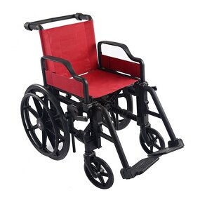 MRI Manual Wheelchair - Hospital Medical Use Lightweight Folding Plastic CE Approved