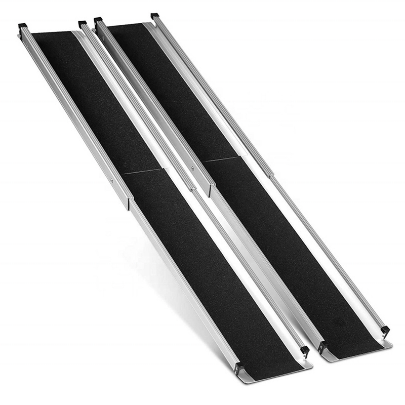 Wheelchair Access Ramp - Lightweight Aluminum Foldable Threshold Telescopic for Wheelchair Motorcycle