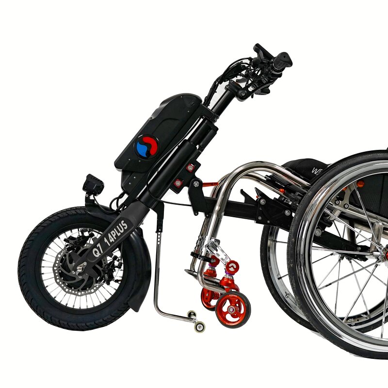 Electric Wheelchair Handbike - 36V 450W Power Handcycle Attachment Wheelchair Tractor Conversion Kit