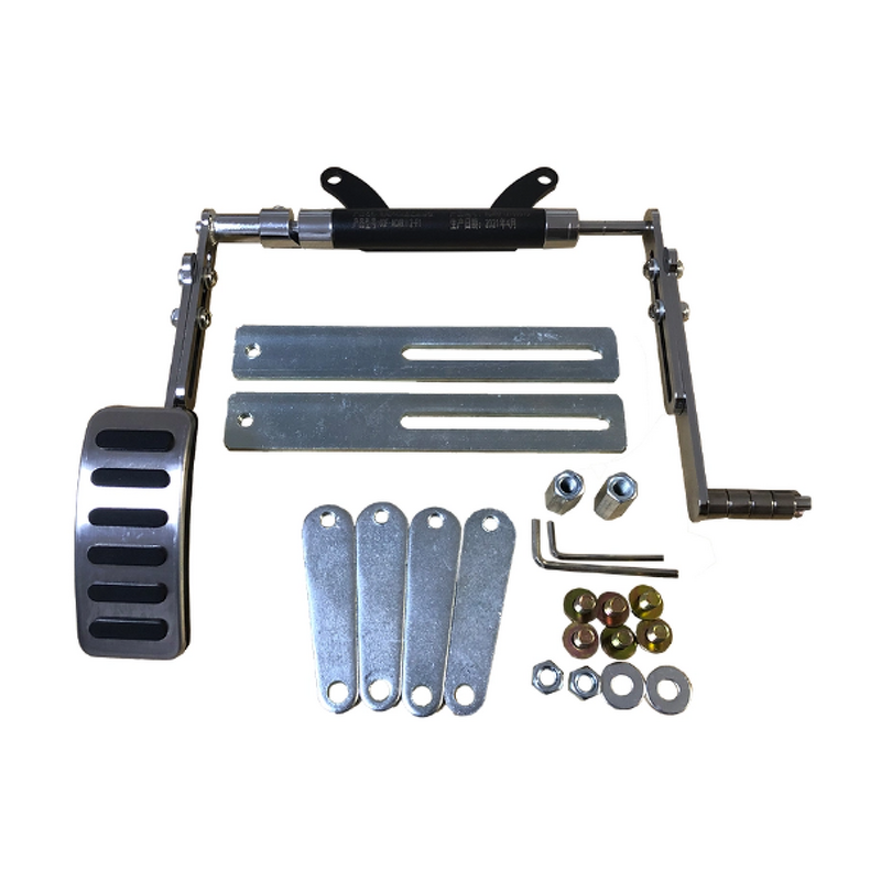 Handicapped Driving Car Help - Portable Flip up Left Foot Accelerator Pedal Conversion