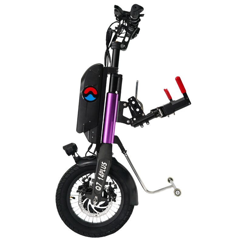 Electric Wheelchair Handbike - 36V 450W Handcycle Attachment Trailer