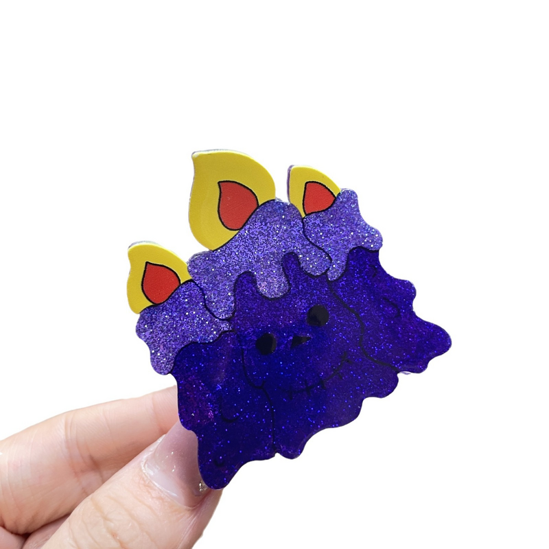 Hair Claw Manufacturer - Original Halloween Pumpkin Acrylic 5cm Sweet Magic Hat