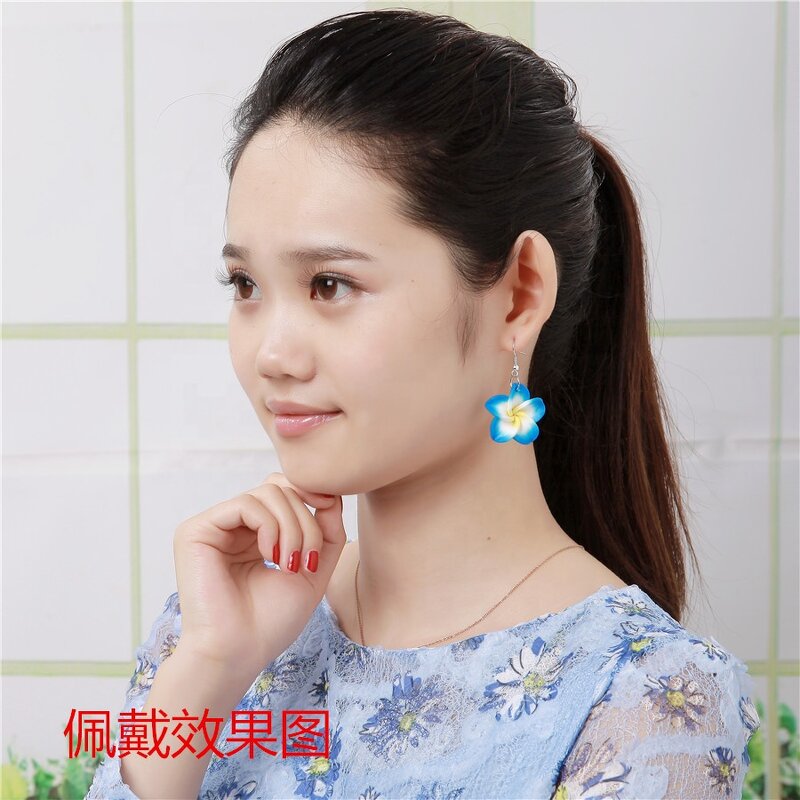 Earrings Manufacturer - 2025 Christmas Handmade Polymer Clay Artificial Flower