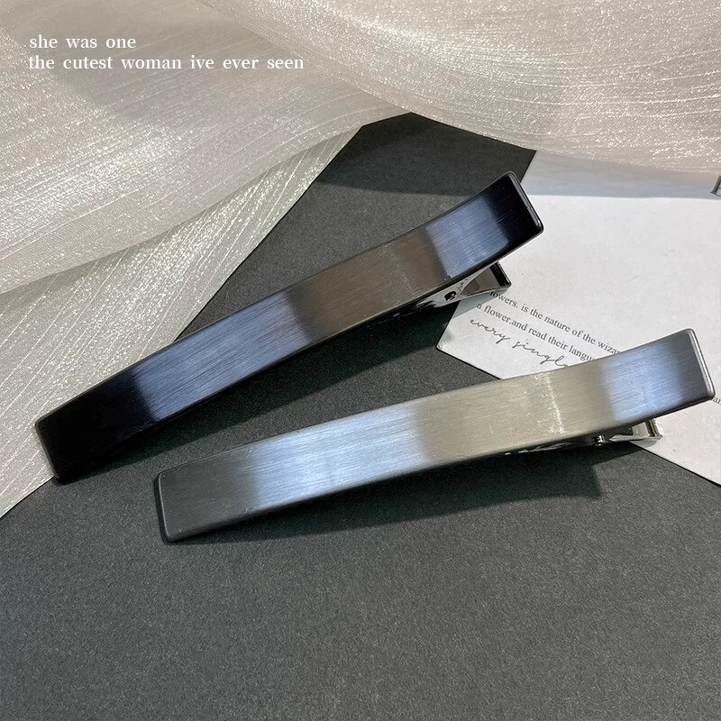 Hair Grip Manufacturer - 12cm Metal Duckbill Hairpins for Salon