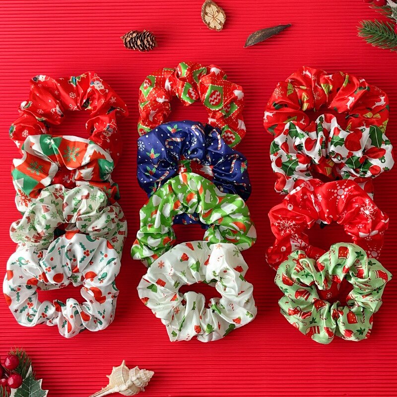 Hair Ties Manufacturer - Wholesale Christmas Daily Cute Kids Girls Cartoon Xmas