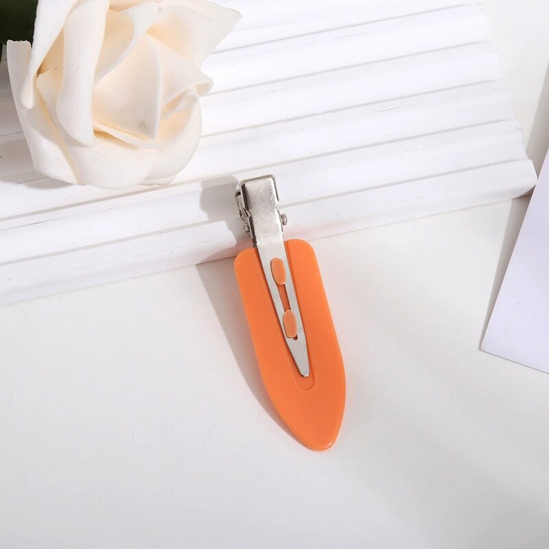 Hair Clip Manufacturer - Duck Bill Flat No Dent Plastic Side Hairgrip Creaseless