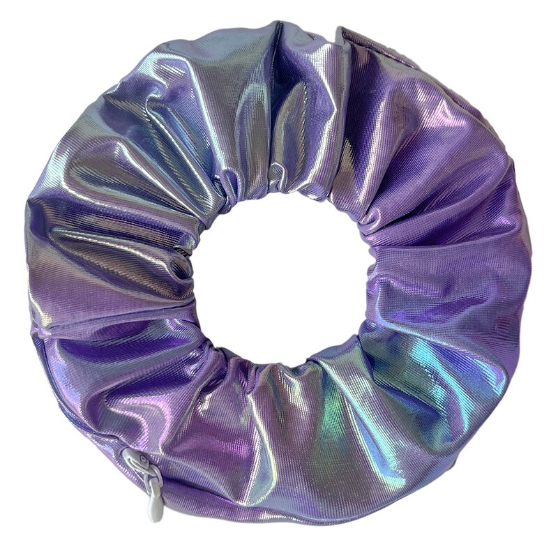 Hair Ties Manufacturer - Wholesale Elastic Strong Thick Pu Leather Hidden Pocket Zipper