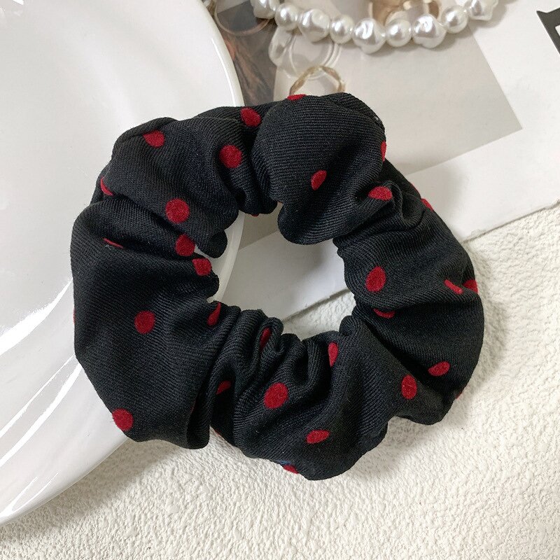 Hair Ties Manufacturer - Wholesale Elastic Strong Yoga Mat Stripe Heart Bow Polka Dot