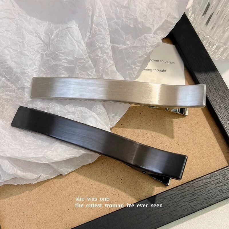 Hair Grip Manufacturer - 12cm Metal Duckbill Hairpins for Salon