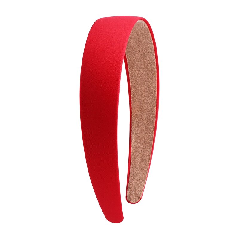Head Bands Manufacturer - Bulk 3cm 1 Inch Wide Satin Non-slip Soft Ribbon Padded