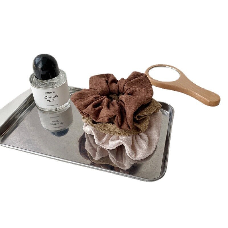 Hair Ties Manufacturer - Wholesale Elastic Bulk Non Slip Plain Strong Matte Suede