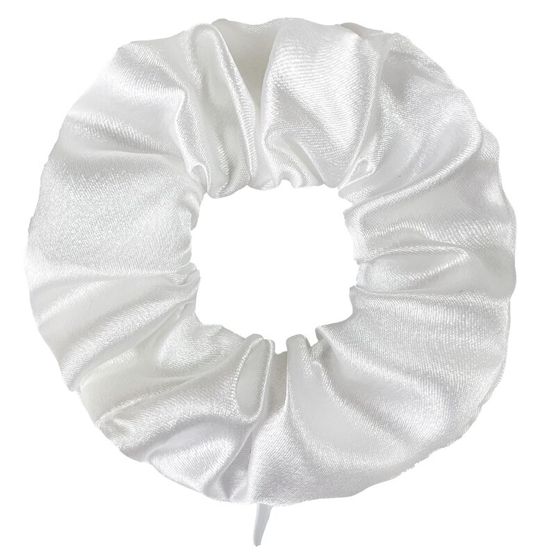 Hair Ties Manufacturer - Storage Elastic Ponytail Secret Zip Pocket Crystal Silk Satin