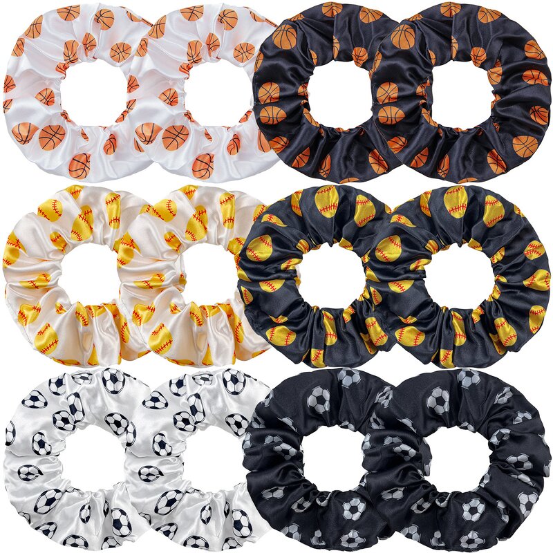 Scrunchies Manufacturer - Wholesale Women Girls Card Tag Printing Basketball Football