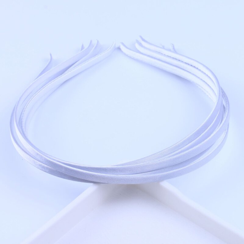 Head Band Manufacturer - Wholesale 5mm 0.5cm Wide Cloth Diy Metal Plain Satin