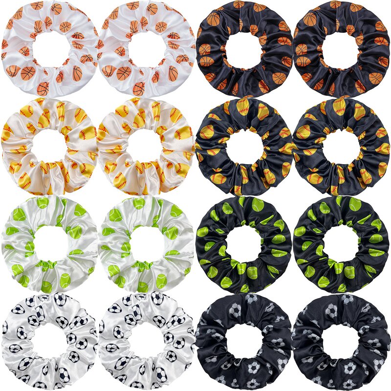 Scrunchies Manufacturer - Wholesale Women Girls Card Tag Printing Basketball Football