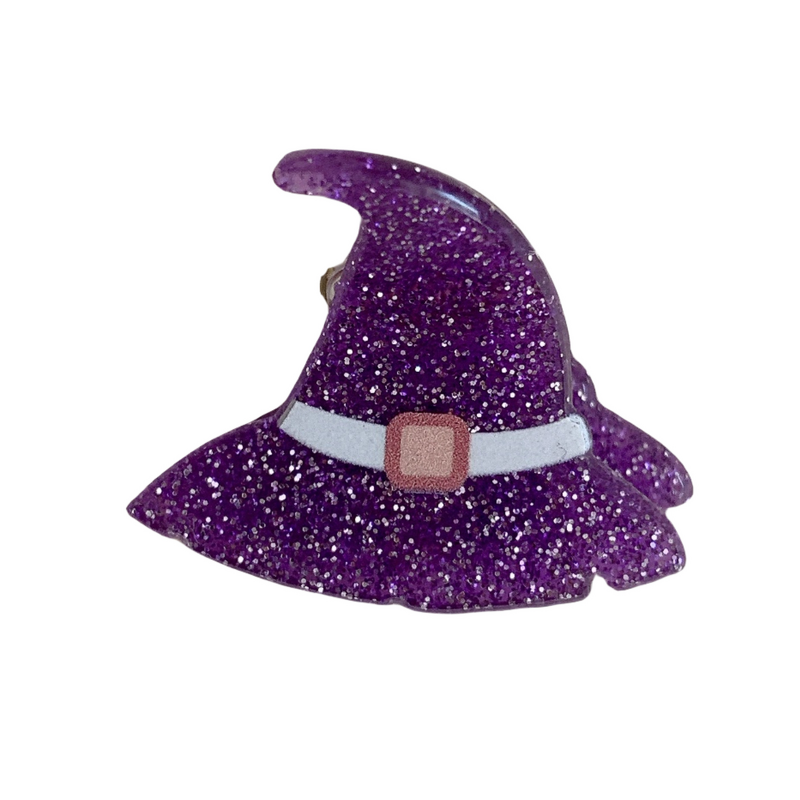 Hair Claw Manufacturer - Elegant New Halloween Fun Small Clamp Cat Glitter Hat Ghost