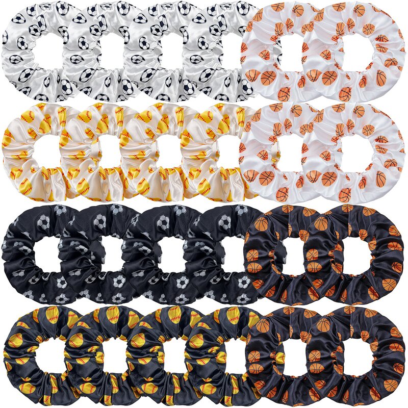 Scrunchies Manufacturer - Wholesale Women Girls Card Tag Printing Basketball Football
