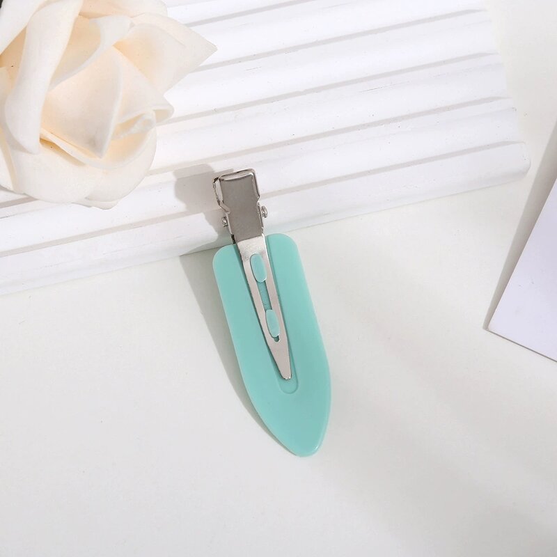 Hair Clip Manufacturer - Duck Bill Flat No Dent Plastic Side Hairgrip Creaseless