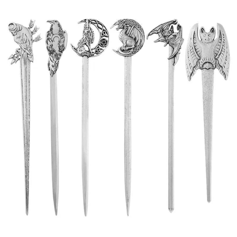 Hair Chopstick Manufacturer - Luxury Retro Horror Witch Celtic Animal Viking Sword