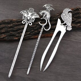 Hair Chopstick Manufacturer - Luxury Retro Horror Witch Celtic Animal Viking Sword