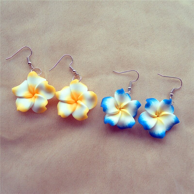 Earrings Manufacturer - 2025 Christmas Handmade Polymer Clay Artificial Flower