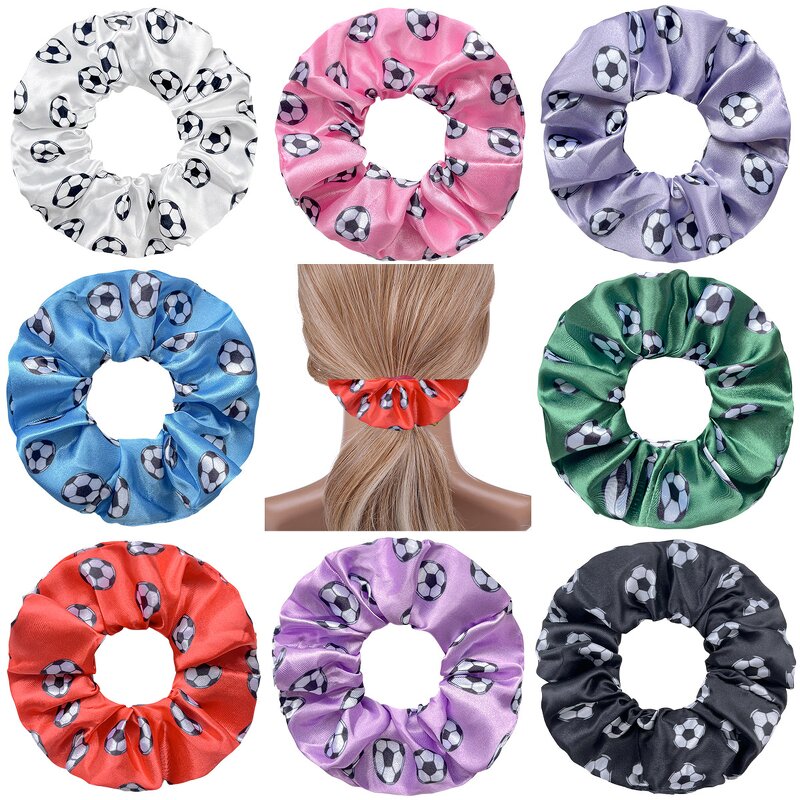 Scrunchies Manufacturer - Wholesale Women Girls Card Tag Printing Basketball Football