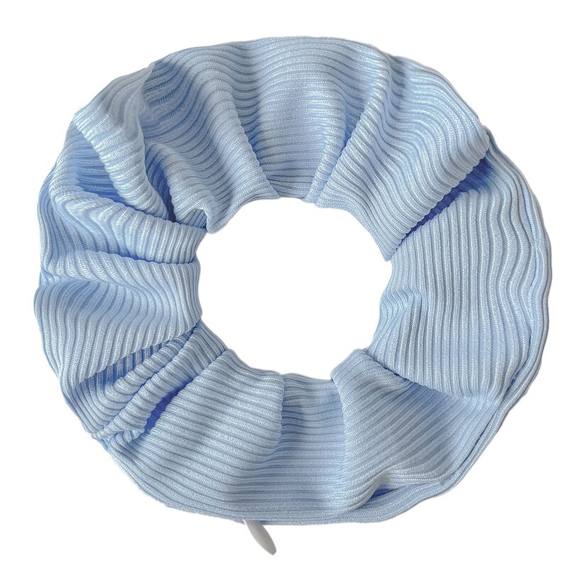 Hair Ties Manufacturer - Bulk Corduroy Striped Storage Ponytail Holder Gingham Zip