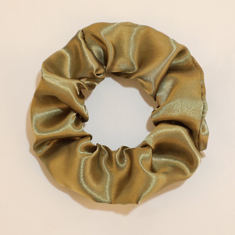 Scrunchies Manufacturer - Custom Women Summer Glossy French Satin for Girls