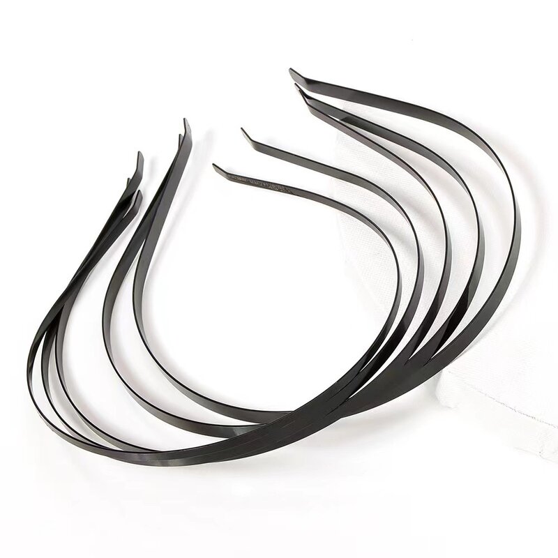 Head Band Manufacturer - Wholesale 10mm DIY Plain Hoop Ladies Girls Alice Elastic