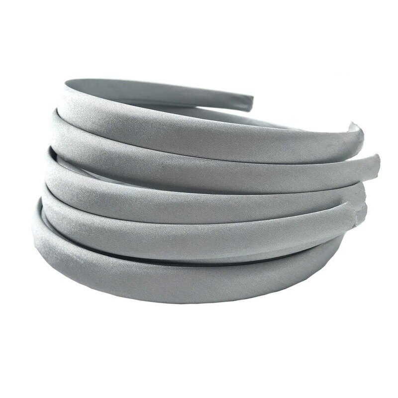 Head Band Manufacturer - Custom 2cm Women Children DIY Plastic Plain Satin Cooling