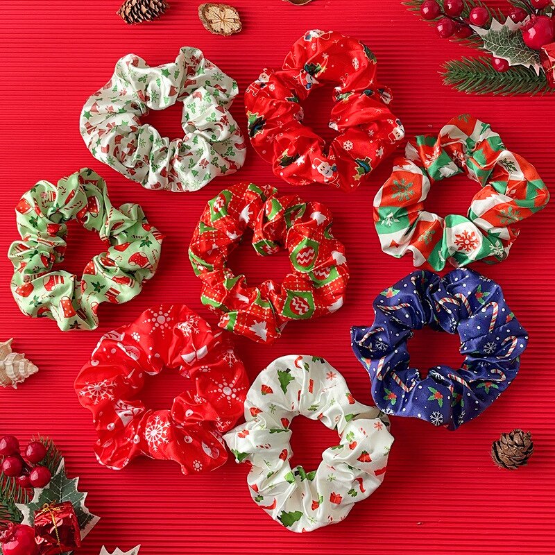 Hair Ties Manufacturer - Wholesale Christmas Daily Cute Kids Girls Cartoon Xmas