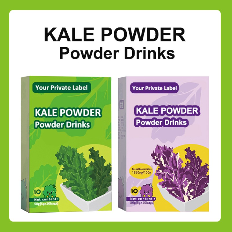 Kale Powder Drinks Factory - Private Package Weight Management Meal Replacement