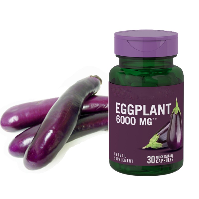 Eggplant Extract Capsules Manufacturer - Natural Plant Nutritional Low Price