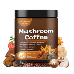 Mushroom Coffee Powder Manufacturer - Medium Roast Instant Lion Mane Arabica