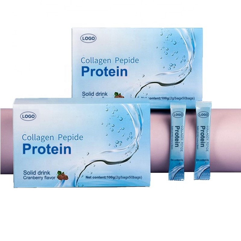 Hydrolyzed Collagen Powder Manufacturer - Customize 100% Jar Box Packing