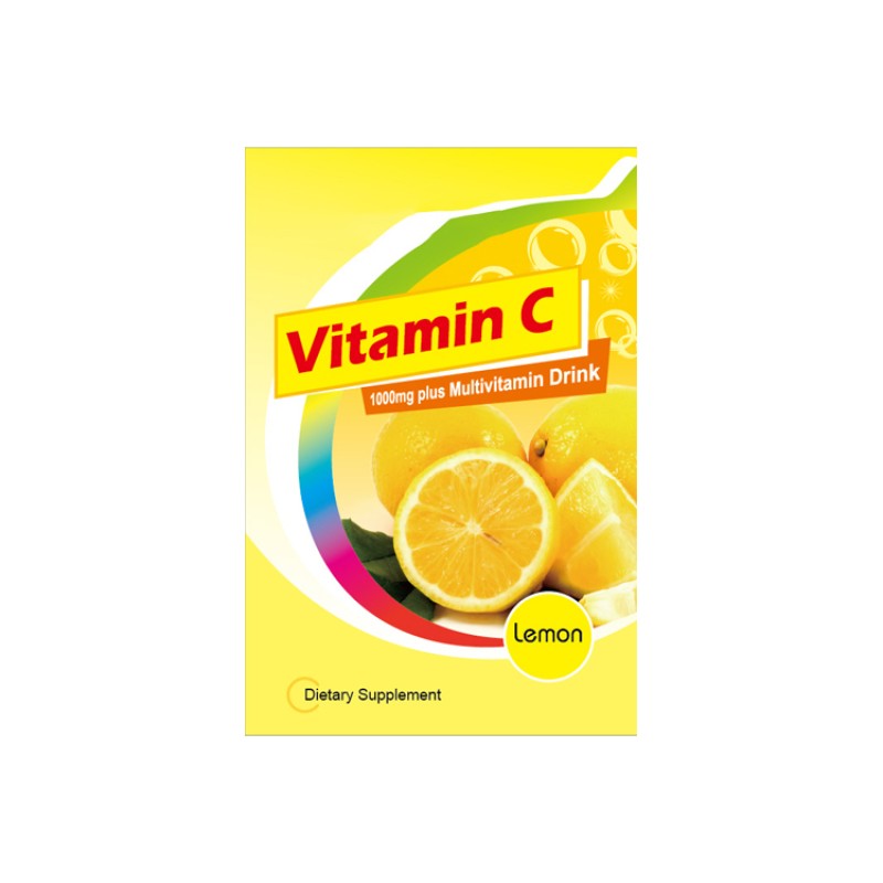 Vitamin C Powder Manufacturer - Private Label 1000mg Instant Fruit Sachet