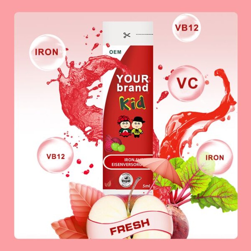 Iron Liquid Drops Manufacturer - OEM Private Label Dietary Supplement MCT Oil