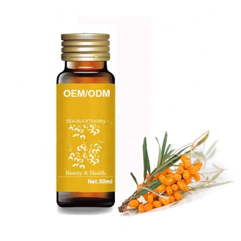 Seabuckthorn Puree Factory - Bulk Supply Natural Sea Buckthorn Liquid Beverage