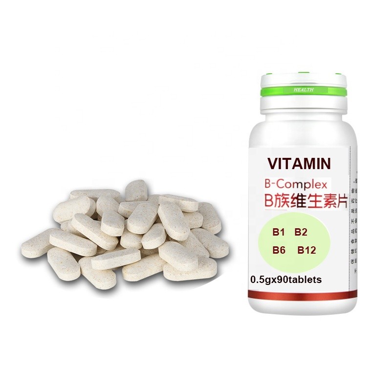 Vitamin B Complex Tablets Manufacturer - OEM Hot Sale Health Food B1 B2 B6 B12