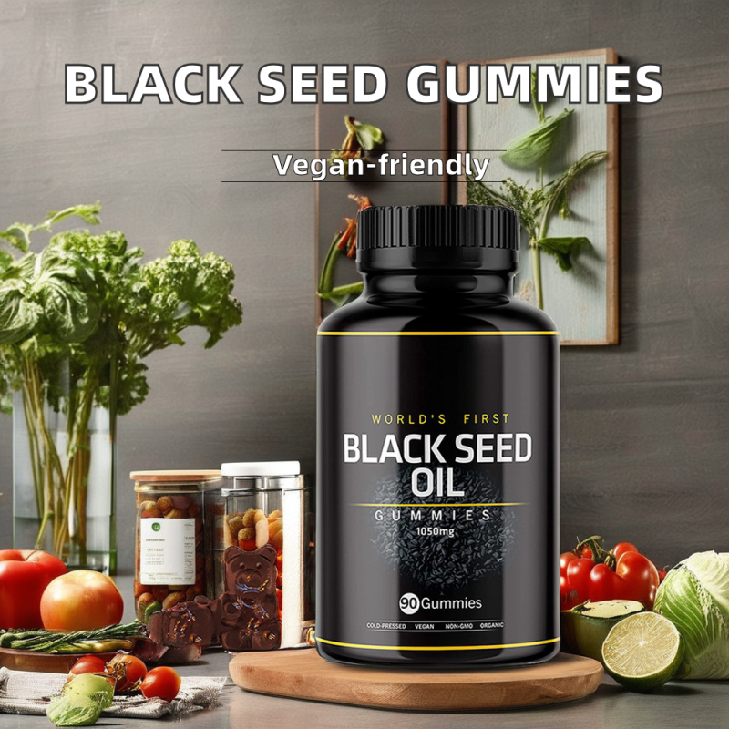 Black Seed Oil Gummy Factory - OEM Private Wholesale Organic Vegan Slimming