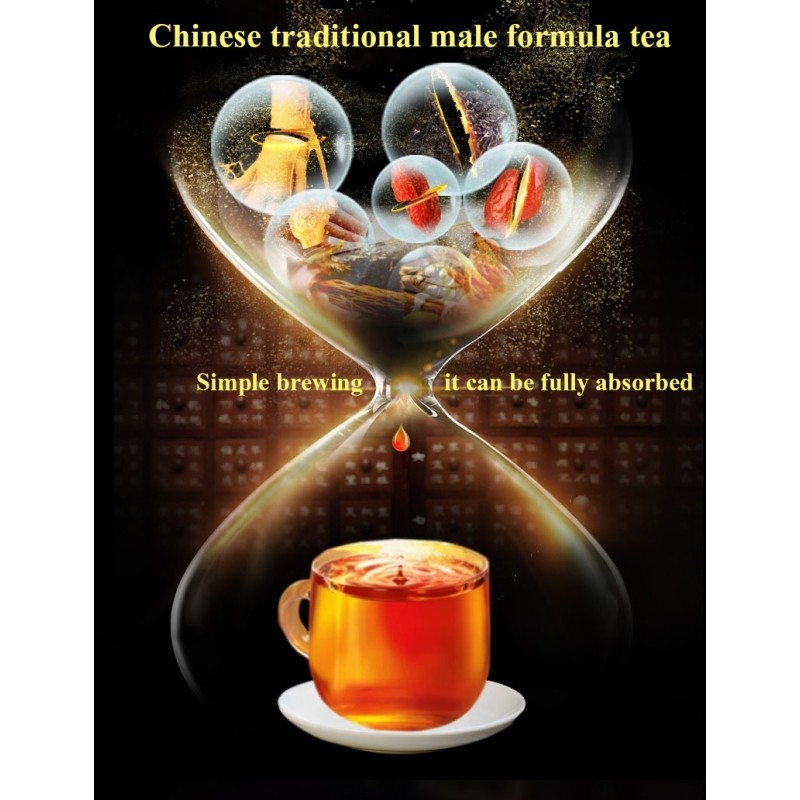 Man Tea Manufacturer - Chinese Traditional Male Formula Energy Tea GMP