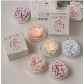 Scented Candle Manufacturer - Valentine's Gift Peony Flower Shaped for Home Decor Wedding Decoration