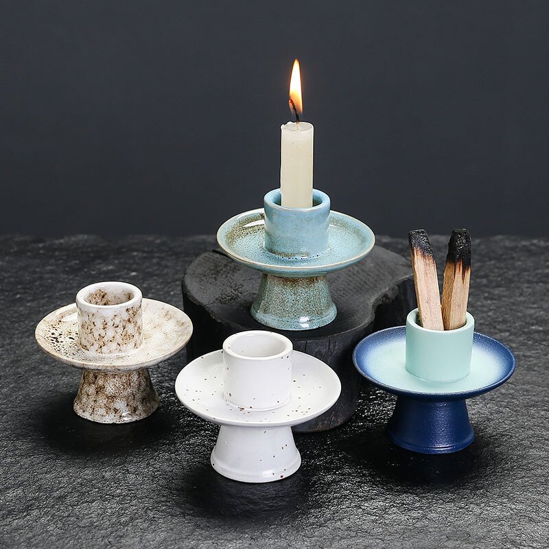 Ceramic Incense Burner Manufacturer - Home Decorative Palo Santo Sticks Candle Holder for Burning White Sage