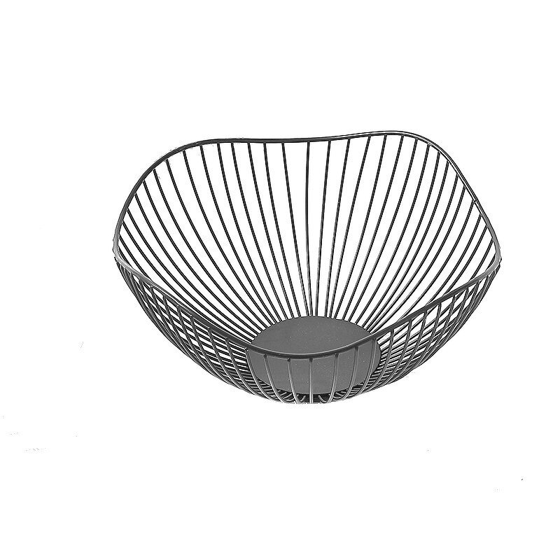 Iron Art Fruit Dish Manufacturer - Nordic Style Simple Storage Basket Creative for Living Room Snacks Household