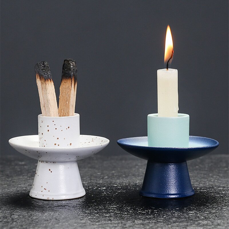 Ceramic Incense Burner Manufacturer - Home Decorative Palo Santo Sticks Candle Holder for Burning White Sage