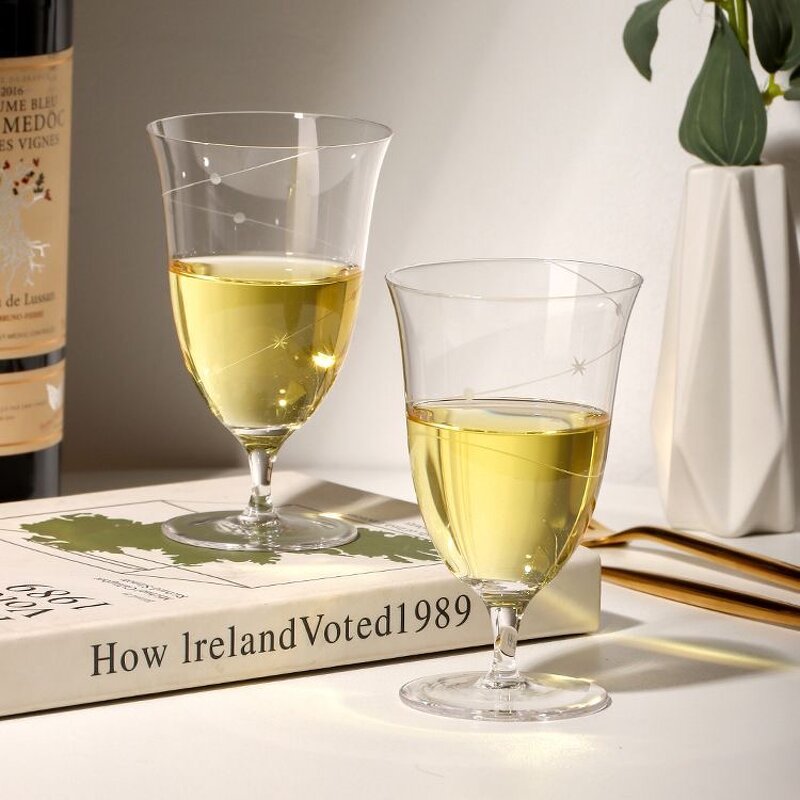 Whiskey Glass Manufacturer - 300ml Handblown Vinum Crystal Single Malt Modern Vintage Star Tracks Pattern