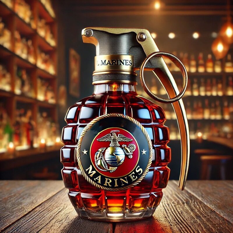 Whiskey Decanter Manufacturer - Unique Grenade Shaped Design for Bar Party Decorations